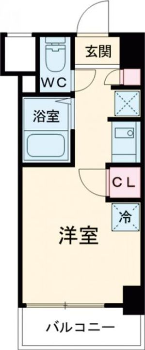 キャンパスヴィレッジ千歳烏山の間取り