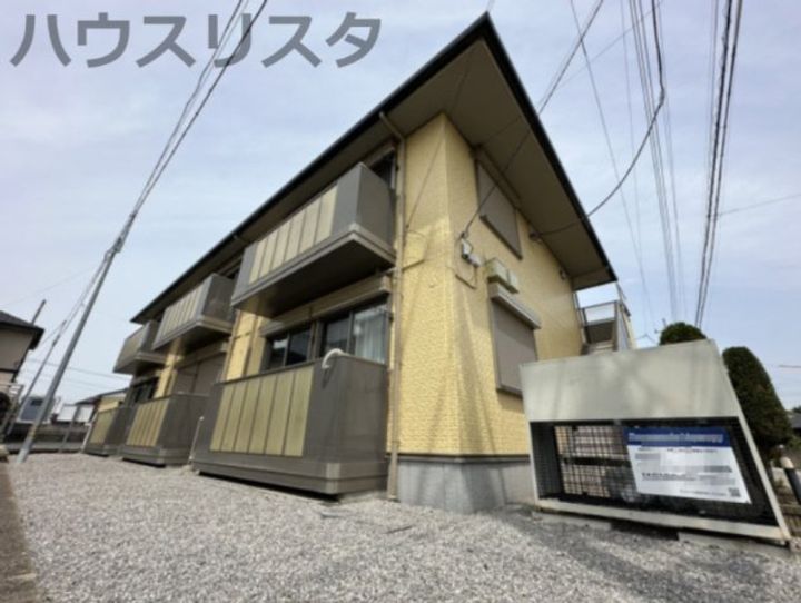 茨城県古河市西町(アパート)の賃貸物件の外観