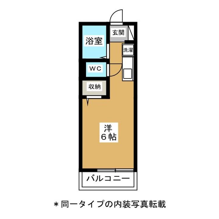 ハーベストBの間取り