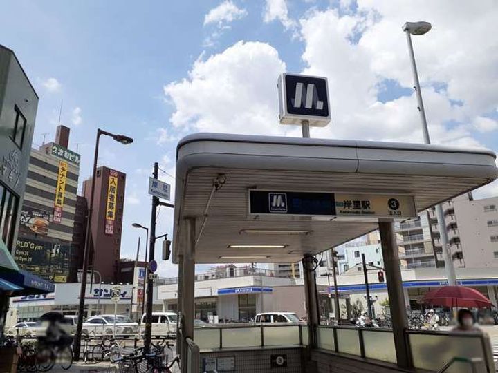 クリム岸里の周辺