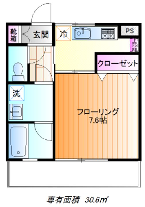 コーポ霞ヶ関の間取り