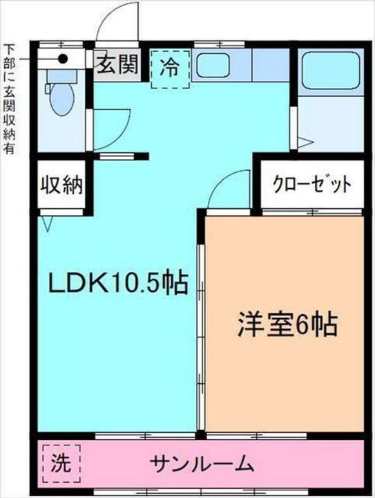 クリオコートオカダの間取り