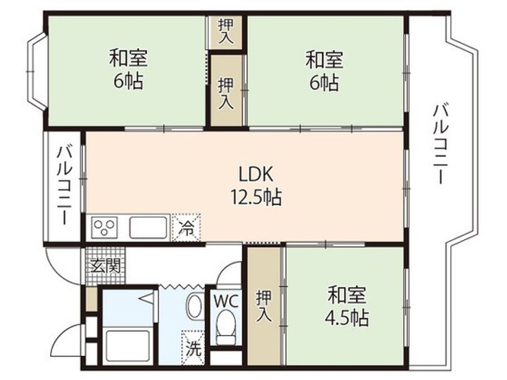 フォレストの間取り