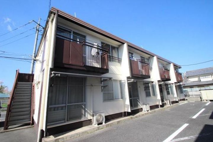 コーポ朝日B棟の外観