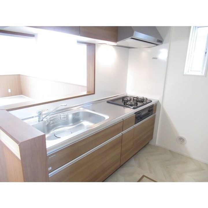 栃木県宇都宮市竹林町(アパート)の賃貸物件のキッチン