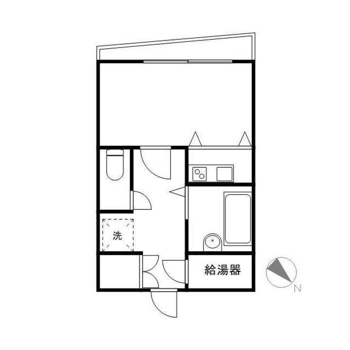 ヴィラあらいの間取り