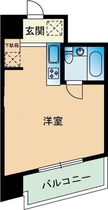 マーブル住吉の間取り