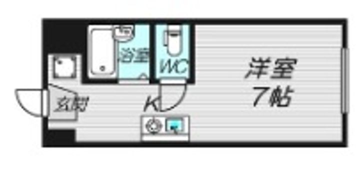大阪府大阪市淀川区野中北1(マンション)の賃貸物件の間取り