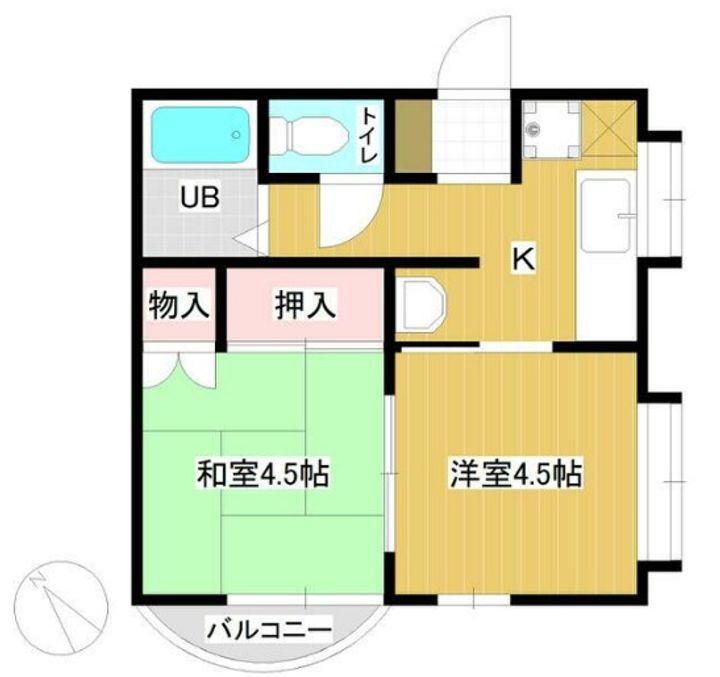 埼玉県朝霞市宮戸2(マンション)の賃貸物件の間取り