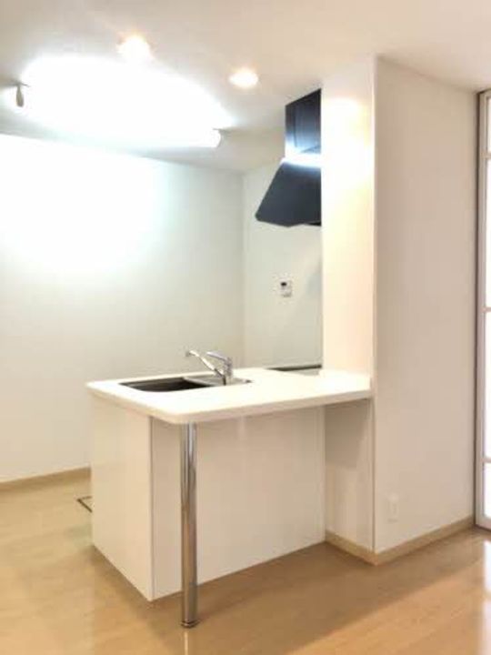 クレール B棟のキッチン