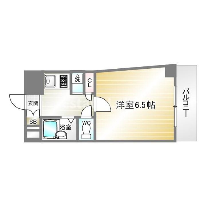 ドミール橘の間取り