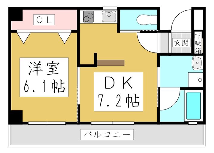 ZCO並木ビルZEROの間取り