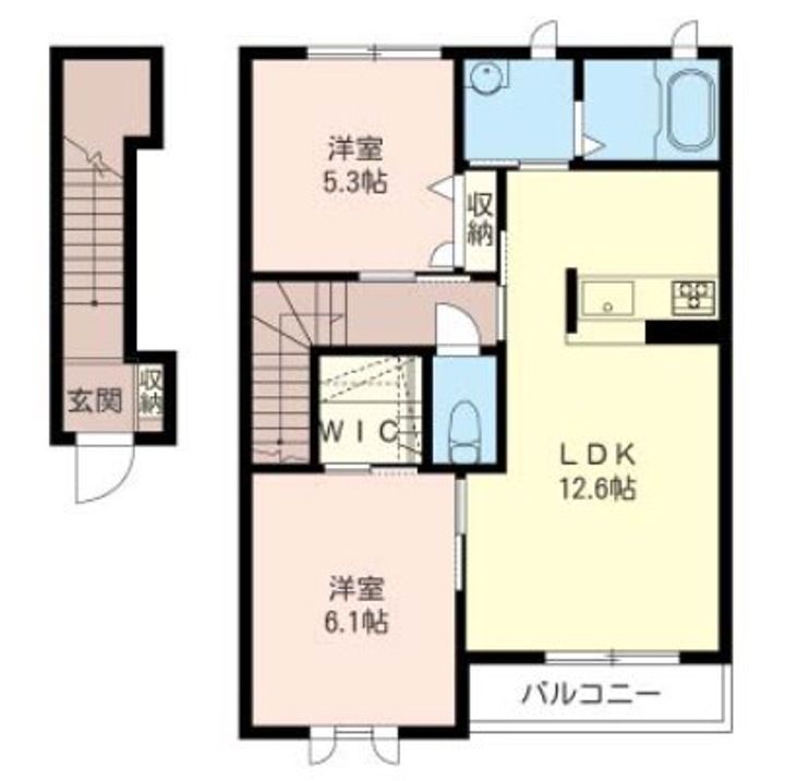 フェアリーの間取り