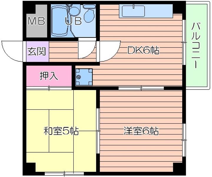 カルム25の間取り