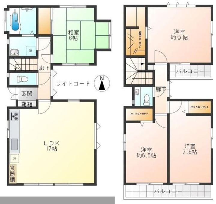東京都杉並区成田西2(一戸建)の賃貸物件の間取り