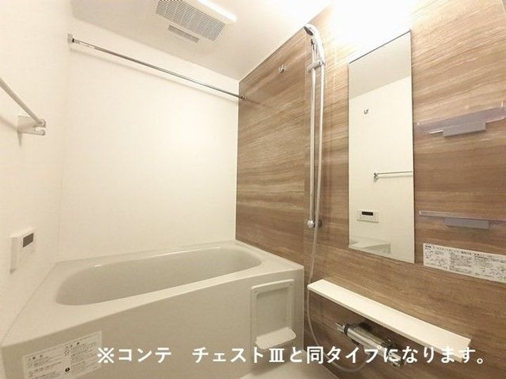 滋賀県草津市東草津3(アパート)の賃貸物件の風呂