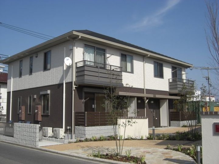 広島県福山市川口町4丁目の賃貸アパートの外観