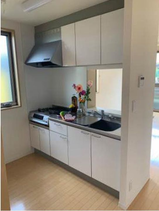 広島県福山市川口町4丁目の賃貸アパートのキッチン
