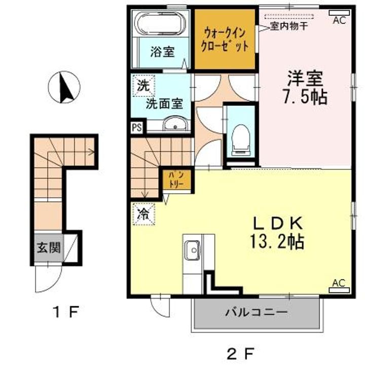 カーサ ルミナスの間取り