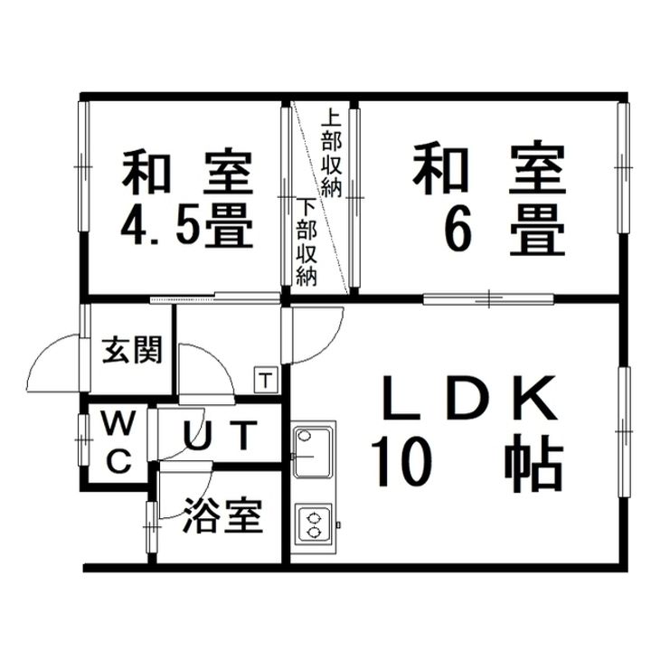 藤ハイツの間取り