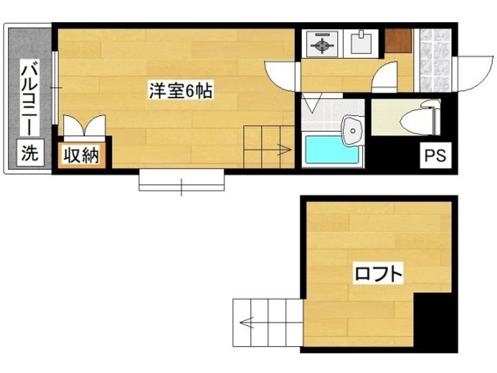 リファレンス小倉北の間取り