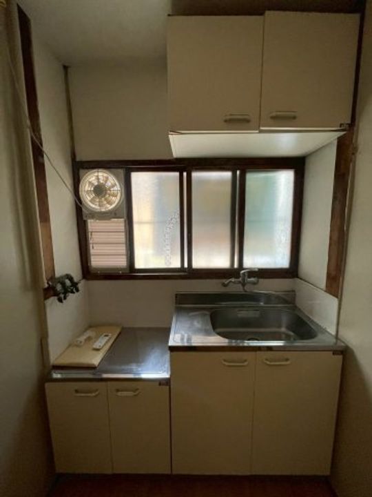 大阪府大阪市東住吉区住道矢田1(一戸建)の賃貸物件のキッチン