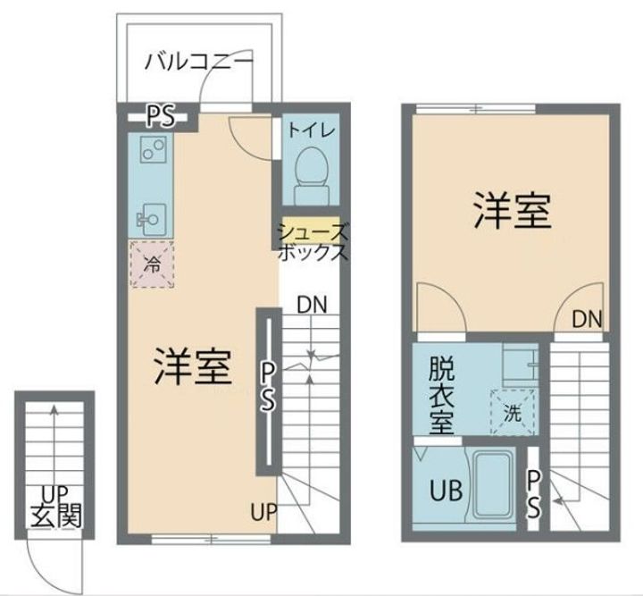 カインドネス南雪谷の間取り