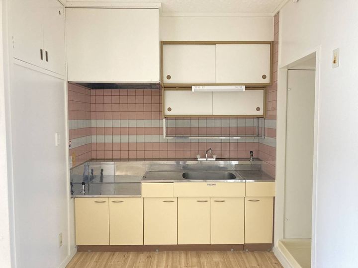 栃木県栃木市日ノ出町(マンション)の賃貸物件のキッチン