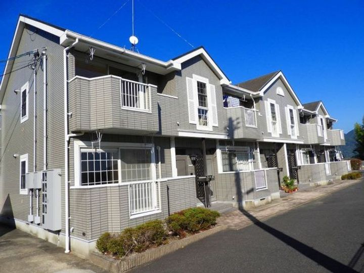 広島県廿日市市丸石4の賃貸アパートの外観