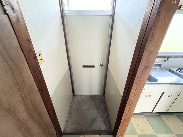 福島県郡山市安積町笹川字高瀬(アパート)の賃貸物件の玄関