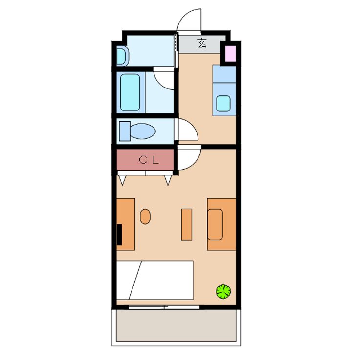 メゾン半田の間取り