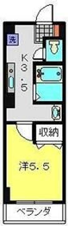 ゼウス金森ビルの間取り