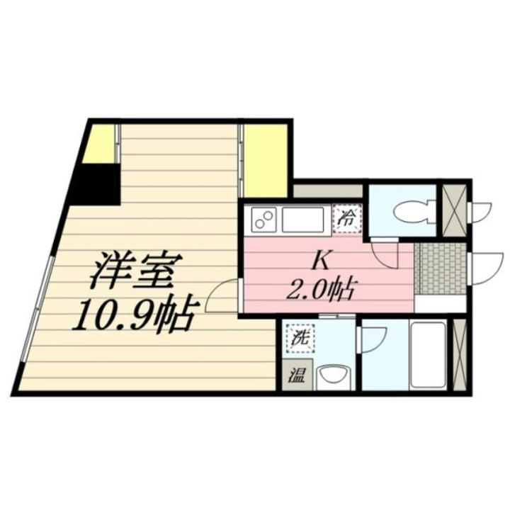 ルミエール美原の間取り
