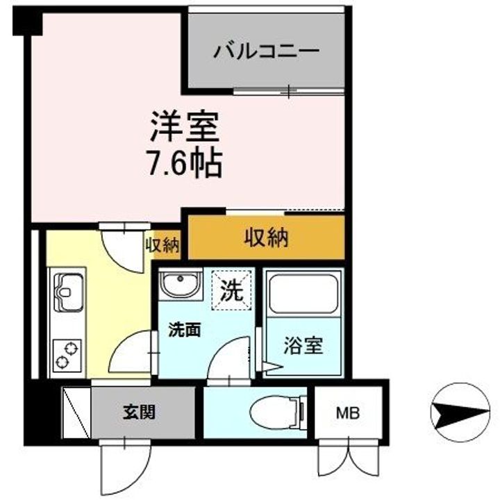 D-room綾瀬の間取り
