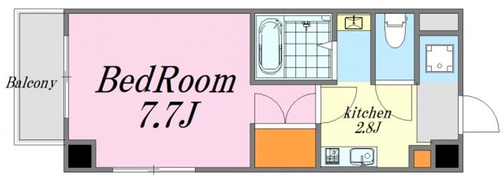 リバーサイド夢園の間取り