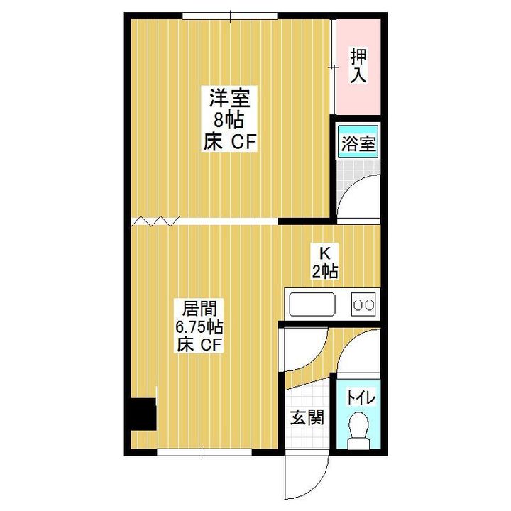 小野マンションの間取り