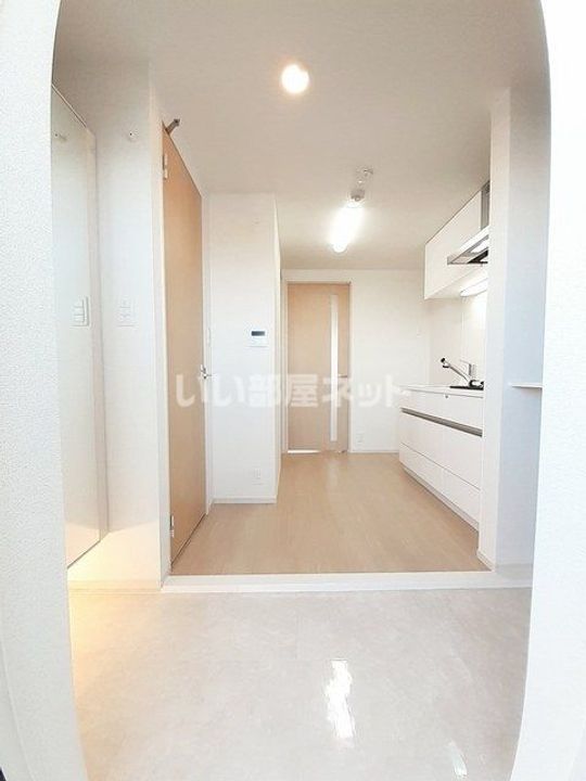 メルベージュ岸の玄関