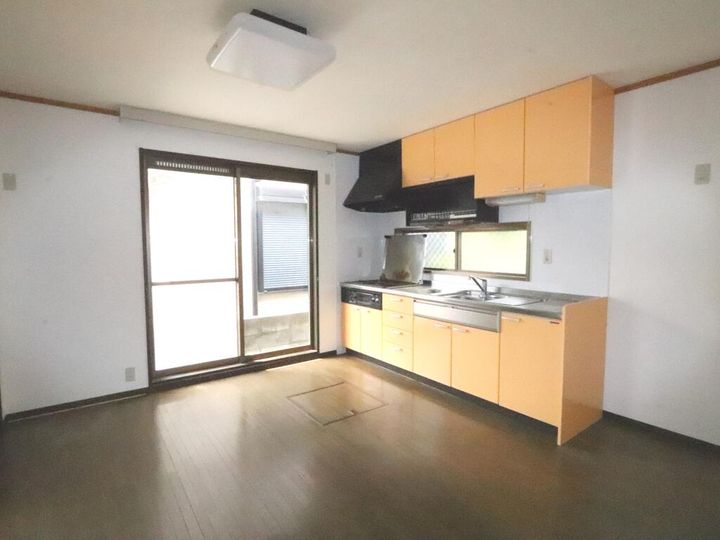 徳島県徳島市南佐古七番町(一戸建)の賃貸物件のキッチン