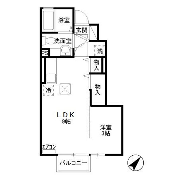 ソレイユの間取り