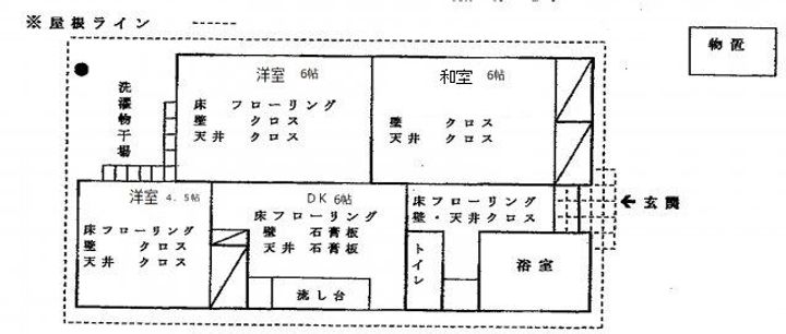 宮城県白石市旭町3(一戸建)の賃貸物件の間取り