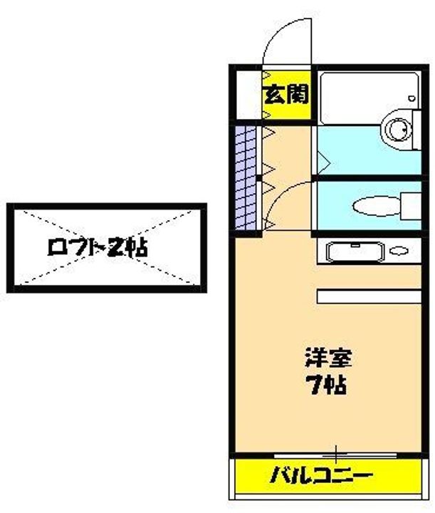 デイズィーハウスの間取り