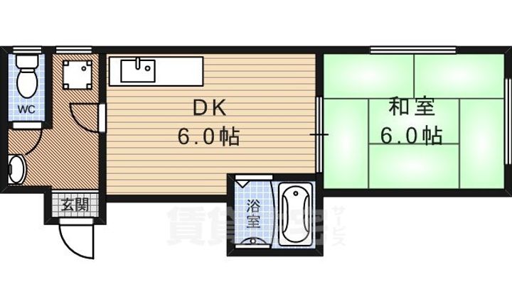 ミウラハイツの間取り