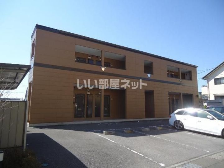 栃木県佐野市高萩町(アパート)の賃貸物件の地図