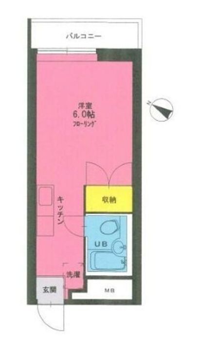 東京都大田区田園調布本町(マンション)の賃貸物件の間取り