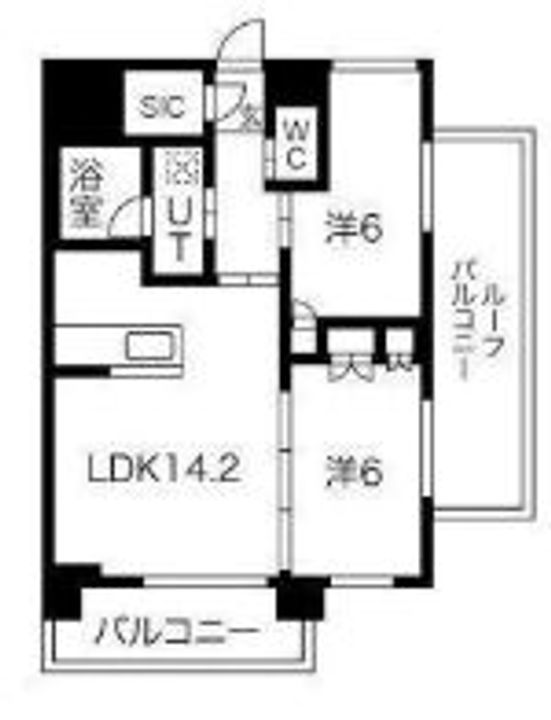 ビーロット千駄木レジデンスの間取り