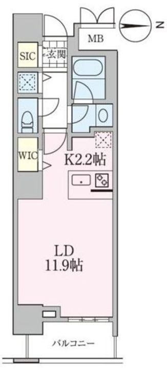 ロイヤルパークスタワー南千住の間取り