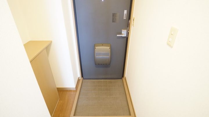 サンクレシェの玄関