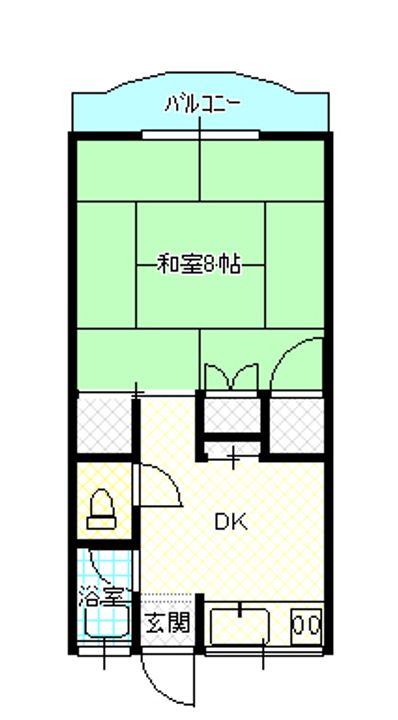 岡山県岡山市南区新保(アパート)の賃貸物件の間取り