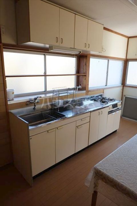 栃木県小山市大字羽川(一戸建)の賃貸物件のキッチン