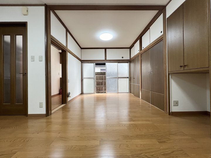 島田ハイツの居間